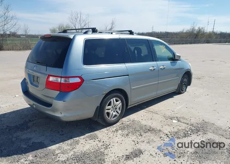 2006 Honda Odyssey Ex-L из США, поврежденный, VIN 5FNRL38656B032476